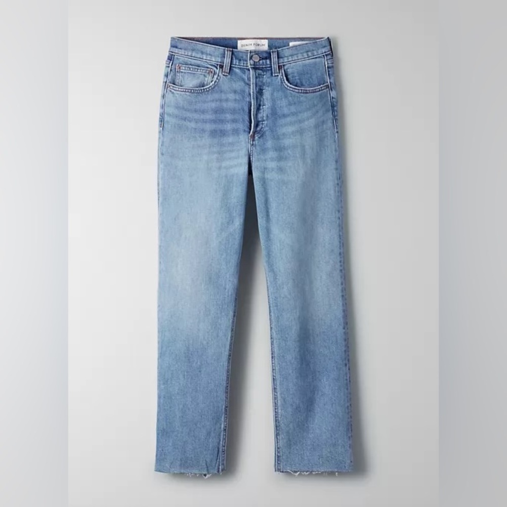 Denim Forum The Arlo High Rise Straight 28L